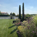 Moderno giardino privato a Massanzago PD